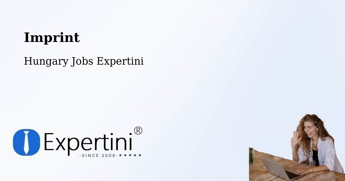 Imprint – Pannonhalma - Hungary Jobs Expertini